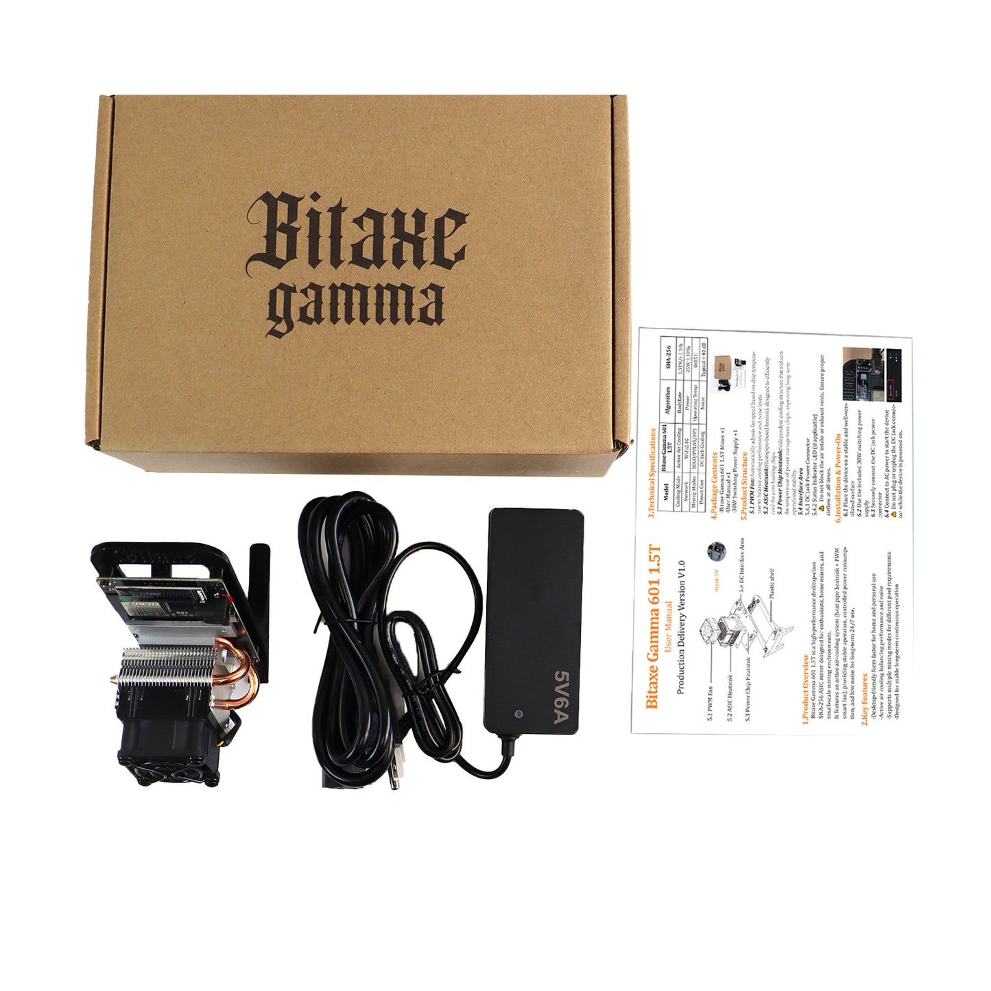 Bitaxe Gamma 602 (1.8 TH/s)