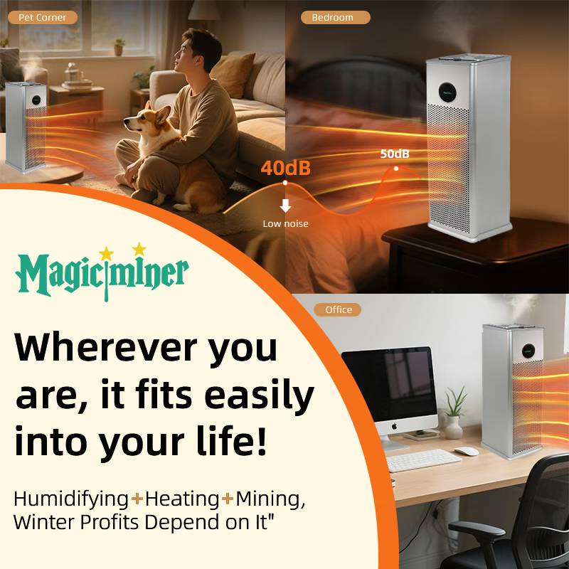30TH/s Bitcoin Mining Home Heater: Integrating Mining and Heating Functions